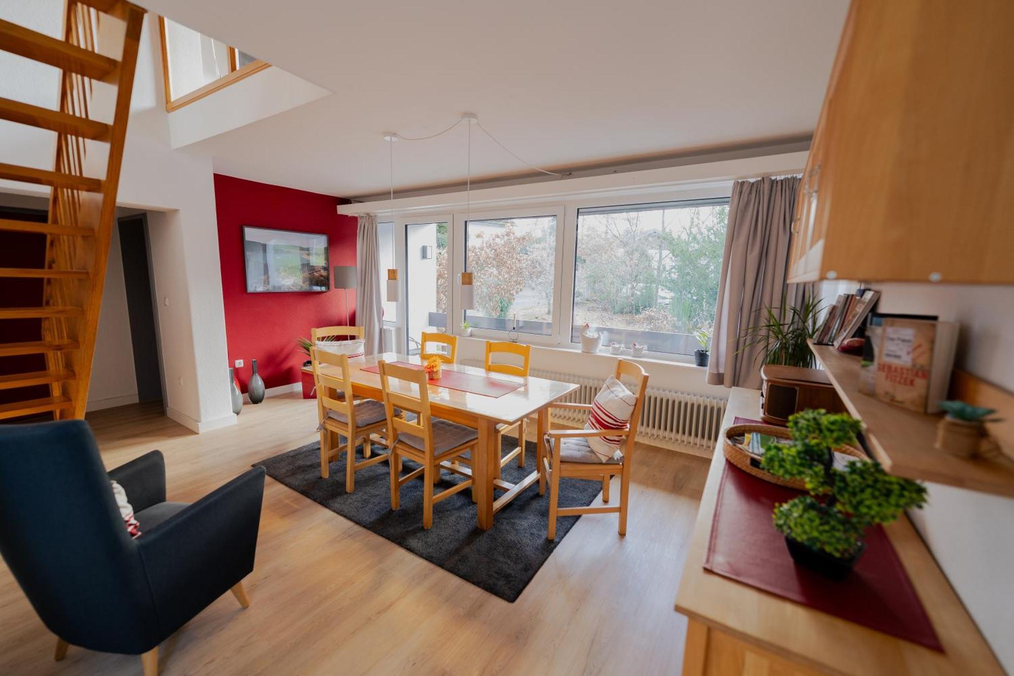 Ferienhaus Schoene Aussicht Ferienwohnung Rot Hemfurth-Edersee エクステリア 写真